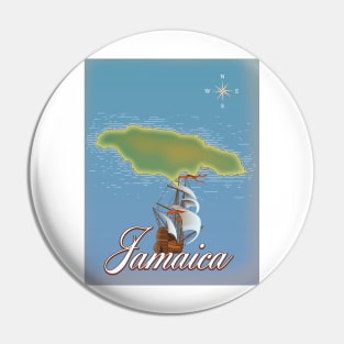 Jamaican nautical cartoon. Pin