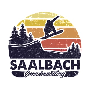 Saalbach snowboarding T-Shirt