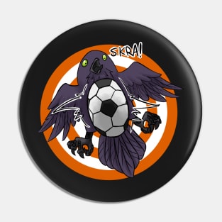 Raven Goal Pin