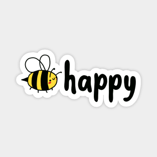 Bee happy Magnet