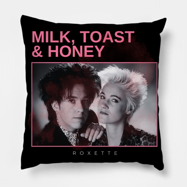 milk, toast and honey - vintage minimalism Pillow by sagitaerniart