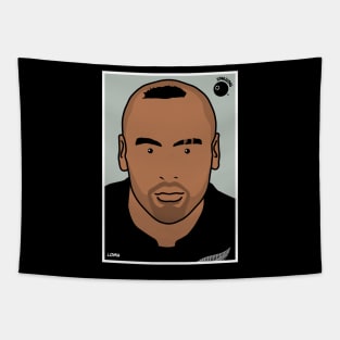 Jonah Lomu, New Zealand All Blacks rugby union player Tapestry