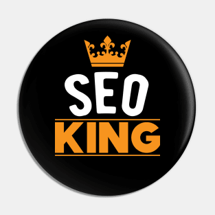 SEO King - Search Engine Optimization Pin