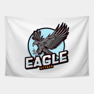 eSport Gaming Team Eagle Attack Tapestry