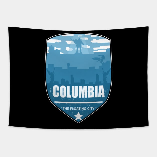 Visit Columbia! Tapestry by thearkhive