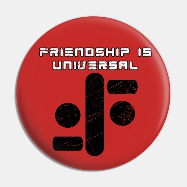 Visitor Friendship Pin by PopCultureShirts