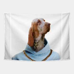 Bracco Italiano: Oil Painting for Dog Lovers Tapestry