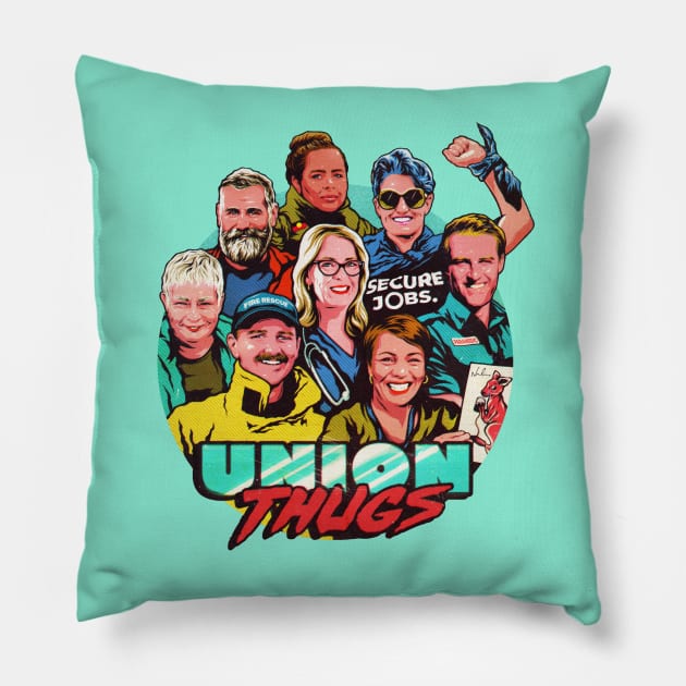 UNION THUGS Pillow by nordacious