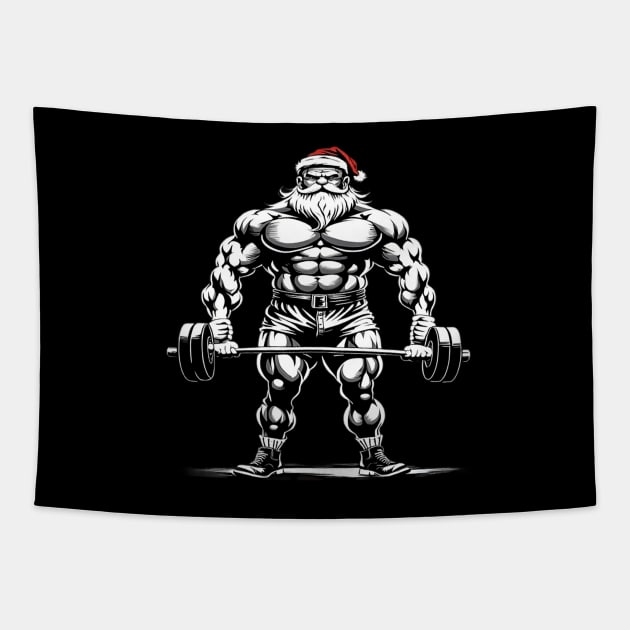 I'm Going To The Gym Merry Christmas Gift, Motivation, Xmas, Workout Gift Tapestry by Customo