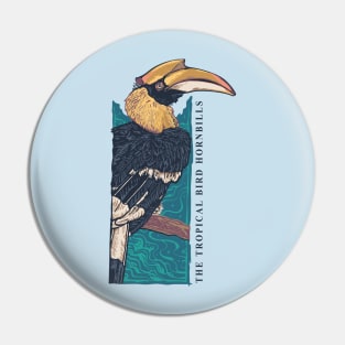 exotic tropical bird Pin