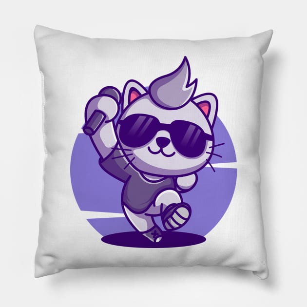 MC Kitten Pillow by haallArt