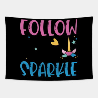 follow your inner sparkle Tapestry