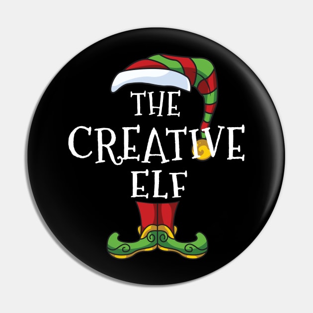 Creative Elf Family Matching Christmas Holiday Group Gift Pajama Pin by BeesTeez