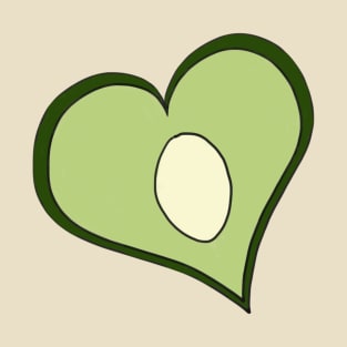 Avocado Heart T-Shirt