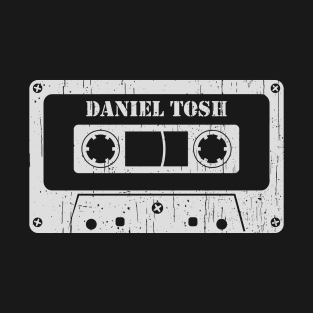 Daniel Tosh - Vintage Cassette White T-Shirt