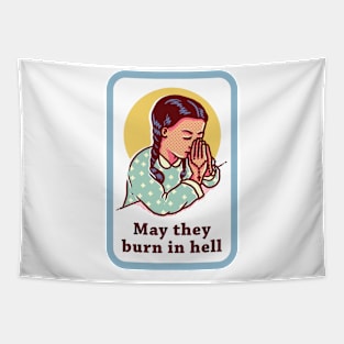 Burn in Hell Tapestry