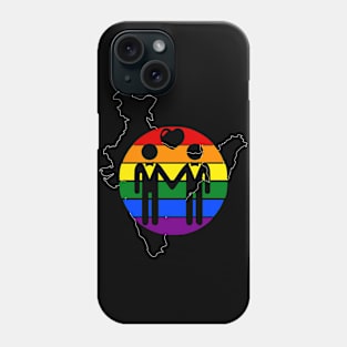 India Gay Pride Shirt Celebrate Gay Rights In India Phone Case