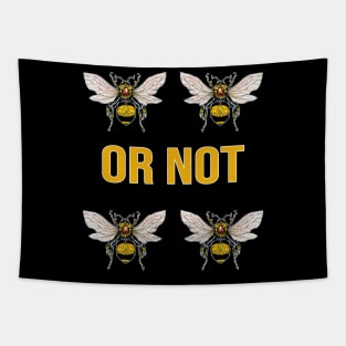 Two Bee Or Not Two Bee Cute T-Shirt for Girls Boys Tapestry