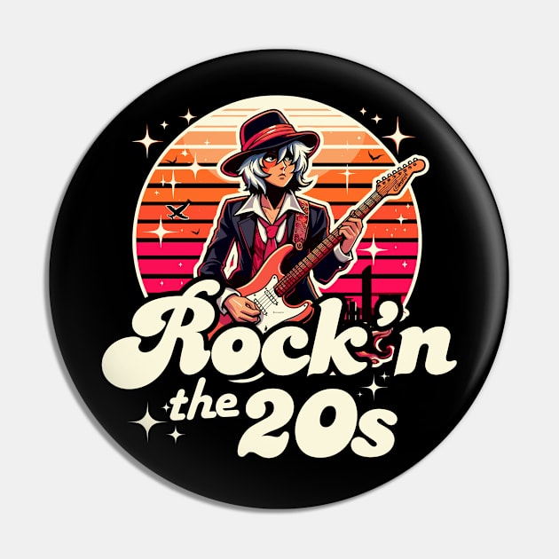 Rock'n The 20s Pin by Etopix