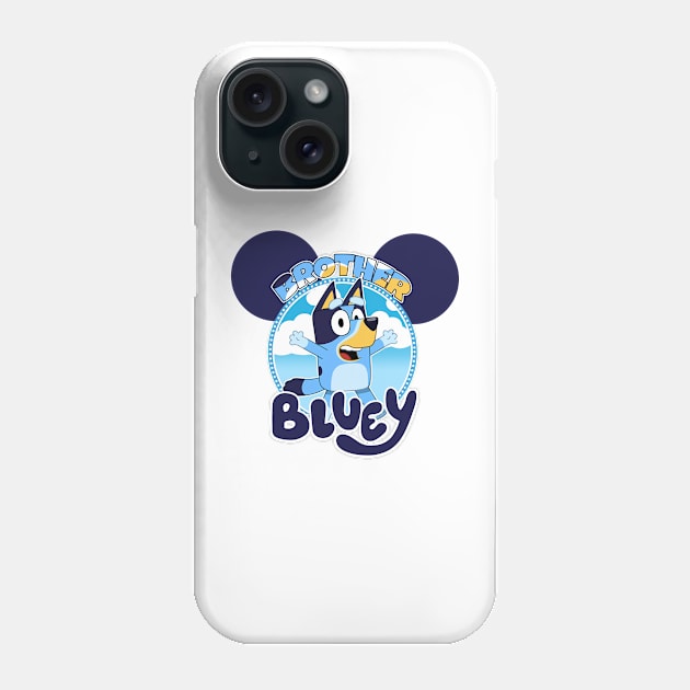 Bluey and Bingo Mum Family Birthday Phone Case by Justine Nolanz