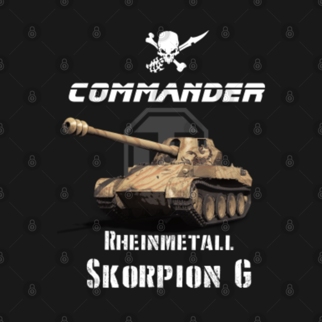 Discover Commander-Scorpion G - World Of Tanks - T-Shirt