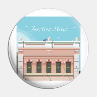 Junction Street Art Deco Text version Pin