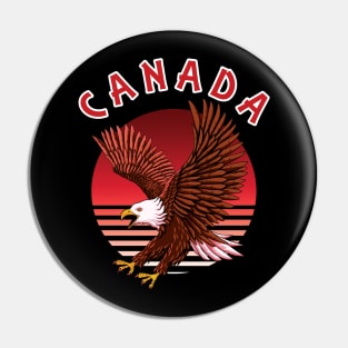 Bald Eagle - Canada Wildlife Pin