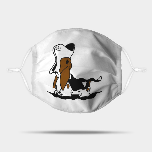 Howling Basset Hound Basset Hound Mask Teepublic There are 33 howling hound for sale on etsy, and they cost nz$37.03 on average. teepublic