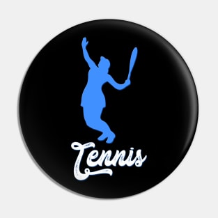 Tennis Woman Pin