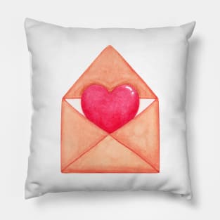 heart letter Pillow