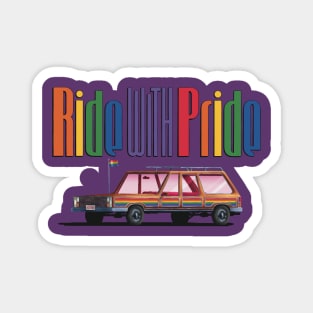 Ride With Pride Magnet