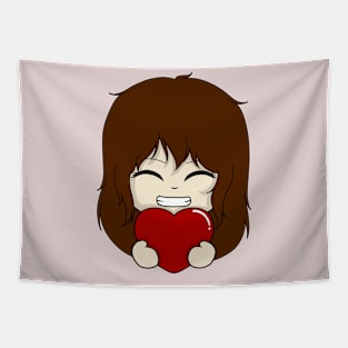 lazari valentine chibi Tapestry