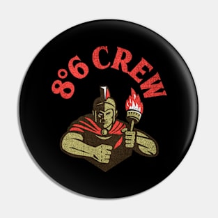 Bad Bad Reggae 86 Crew Pin