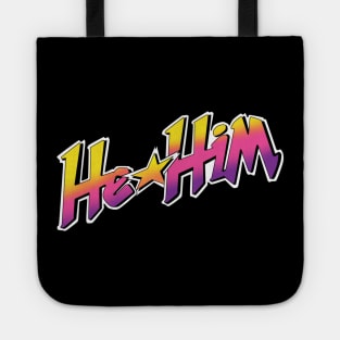 Jem and the Pronouns (He/Him) Tote
