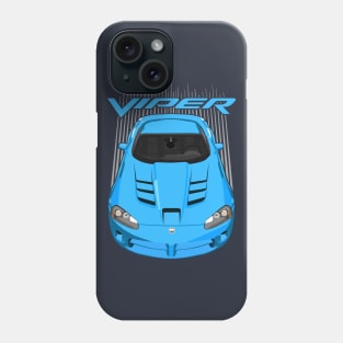 Viper SRT10-bright blue Phone Case