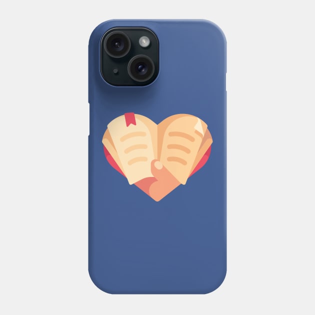 Book Heart Phone Case by IvanDubovik