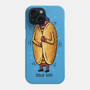 Cold dog Phone Case