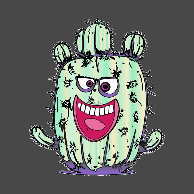 Cactus with attitude by HelenDesigns