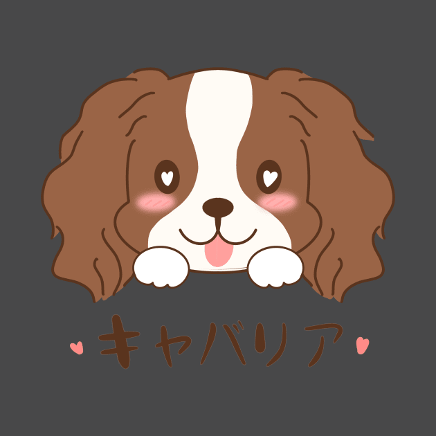 Cavalier King Charles Spaniel Drawing by Tafflidy