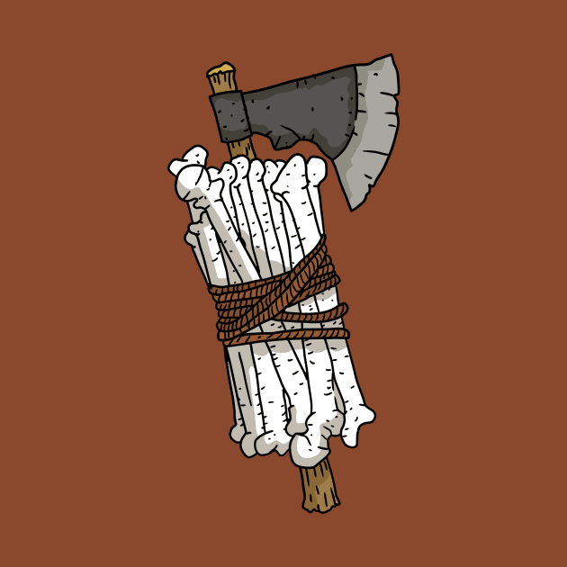 Fasces, axe and bones. by JJadx