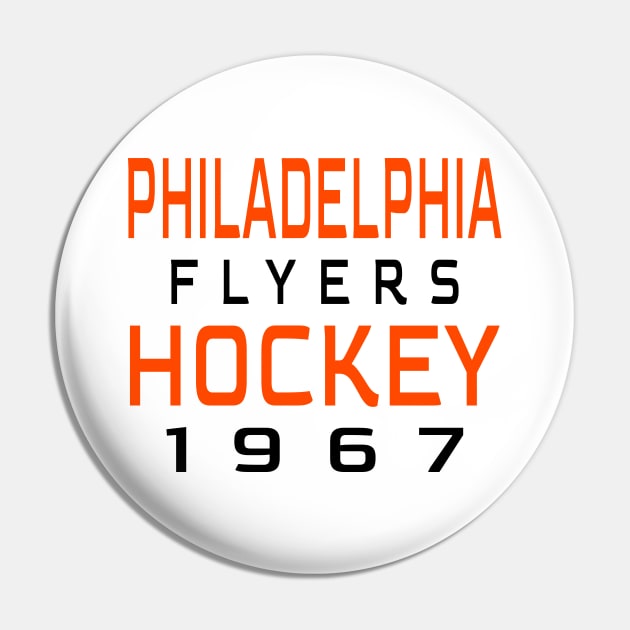 philadelphia flyers Classic Pin by Medo Creations