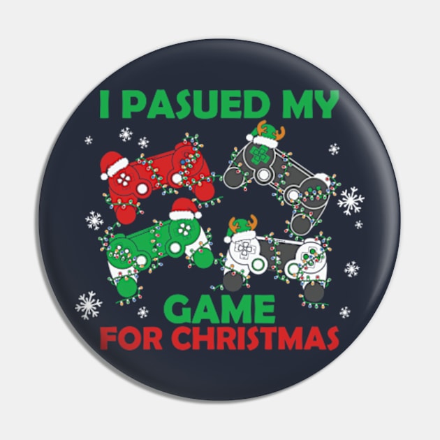 I i paused my game for Christmas Pin by AdultSh*t