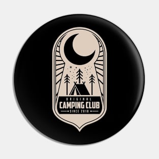 Camping Club Pin