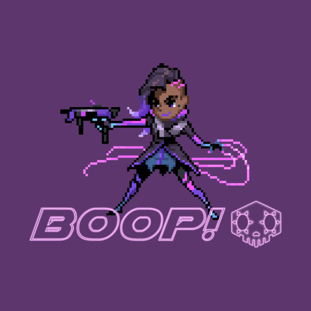 Overwatch 16Bit Sombra Quote Overwatch TShirt TeePublic
