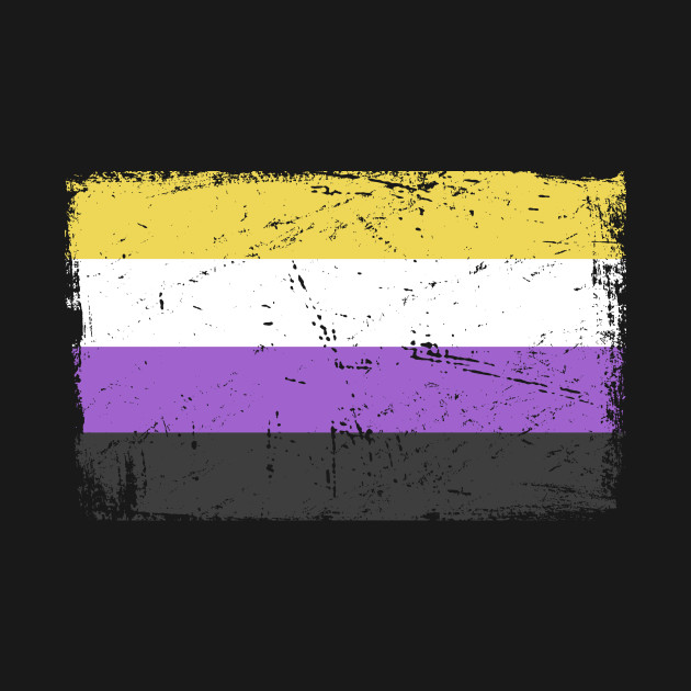 Non-Binary Pride Flag | Gender Identity Genderqueer - Non ...