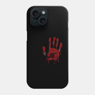 creepy bloody hand C.A.U (creepy and unexplained) Phone Case