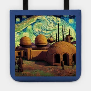 Starry Night in Mos Eisley Tatooine Tote