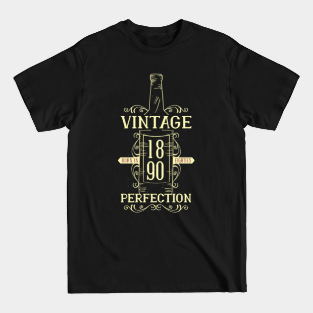 Disover Vintage Perfection Born In The Eighties - Eighties - T-Shirt