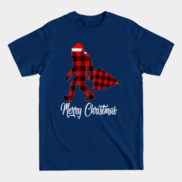 Disover Bigfoot merry christmas - Bigfoot Christmas - T-Shirt