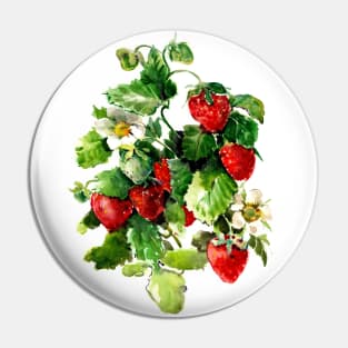 Strawberries Pin